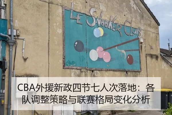 CBA外援新政四节七人次落地：各队调整策略与联赛格局变化分析